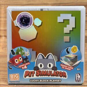 Pet Simulator Lucky Block Playset With Coin & Exclusive DLC Series 2